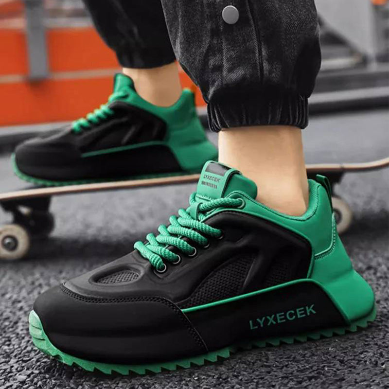 Men's lightweight breathable shock-absorbing platform shoes