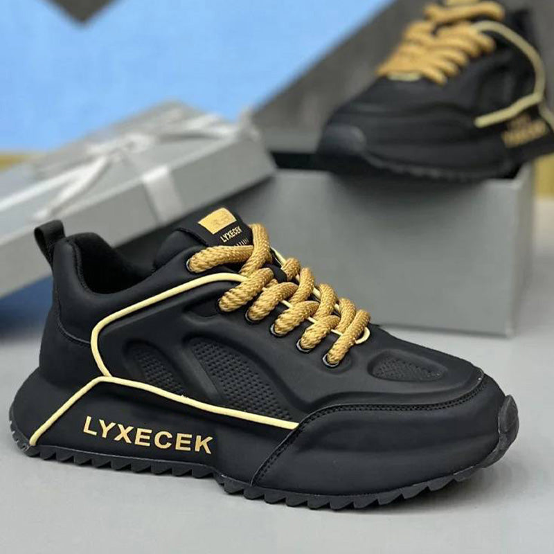 Men's lightweight breathable shock-absorbing platform shoes