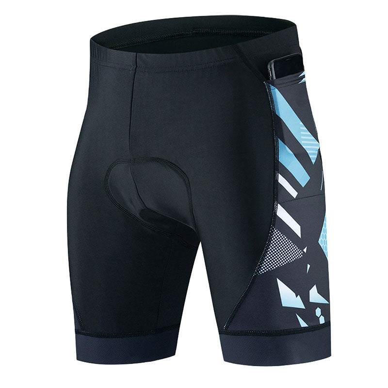 Men's 5D Gel Padded Cycling Shorts with 3 Pockets