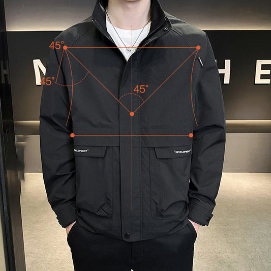 Men's Stylish Full Zip Jacket