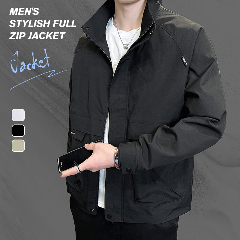 Men's Stylish Full Zip Jacket