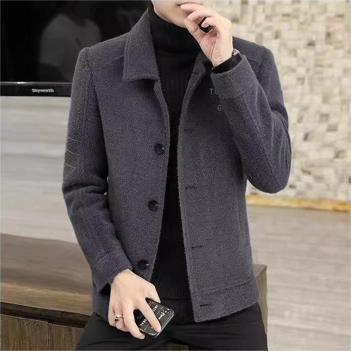 Men's Classic Warm Up Button Jacket