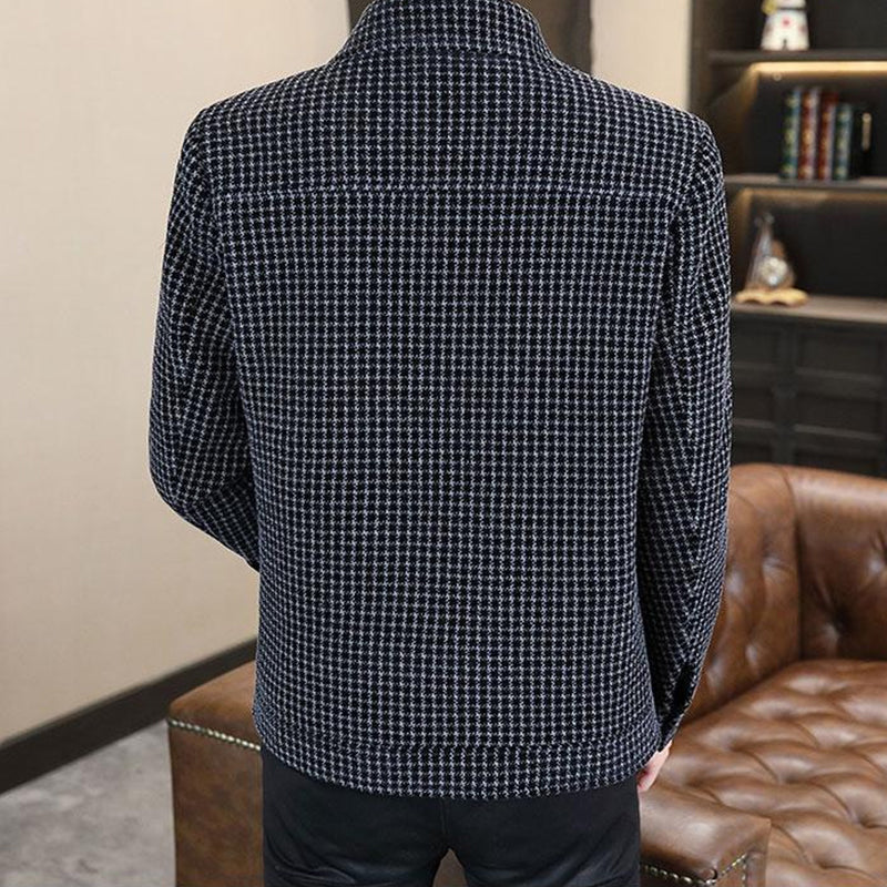 ❄️Winter Specials❄️Men's Fashion Plaid Warm Jacket