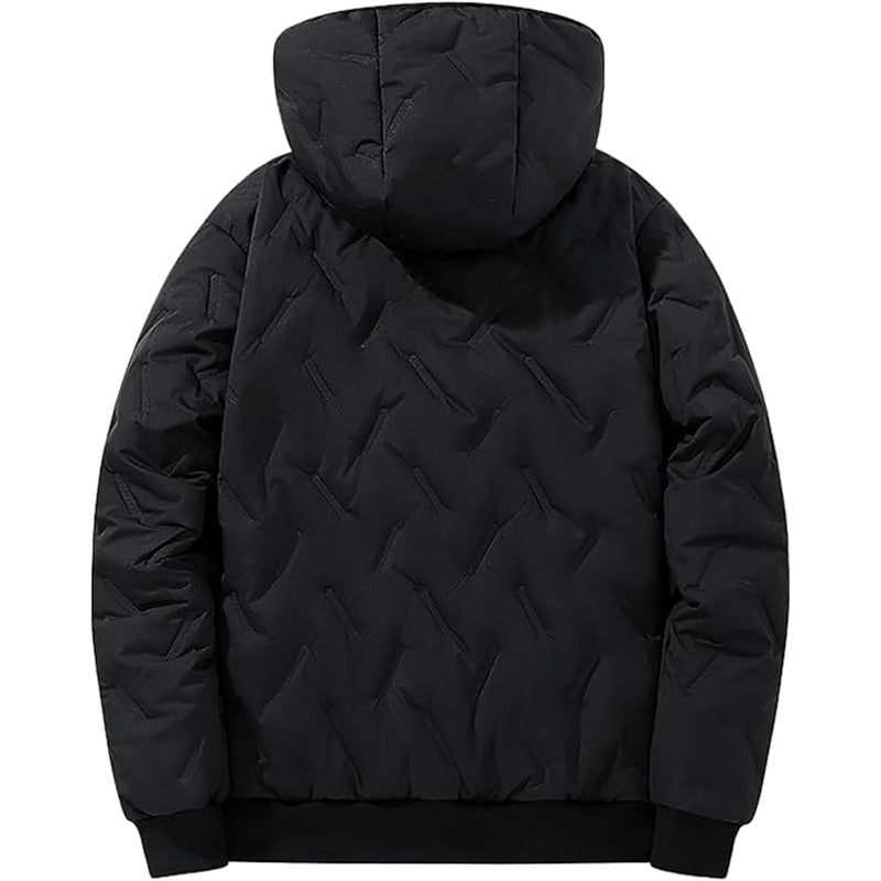 🔥HOT SALE 50% OFF-Men's Winter Warm Zipper Hooded Coat