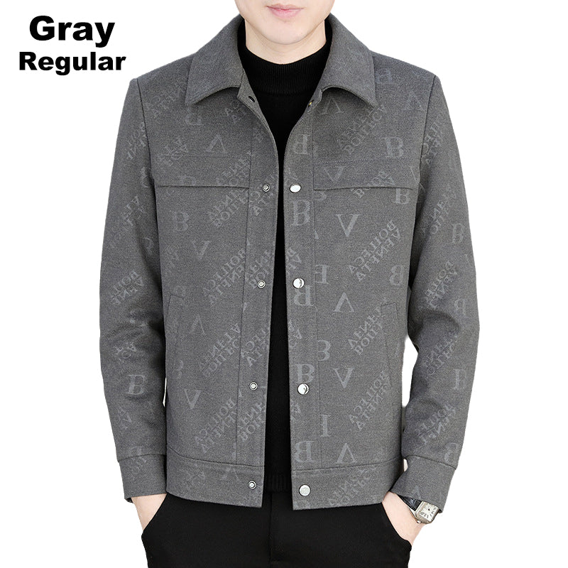 Men's Warm and Comfortable Lapel Jacket