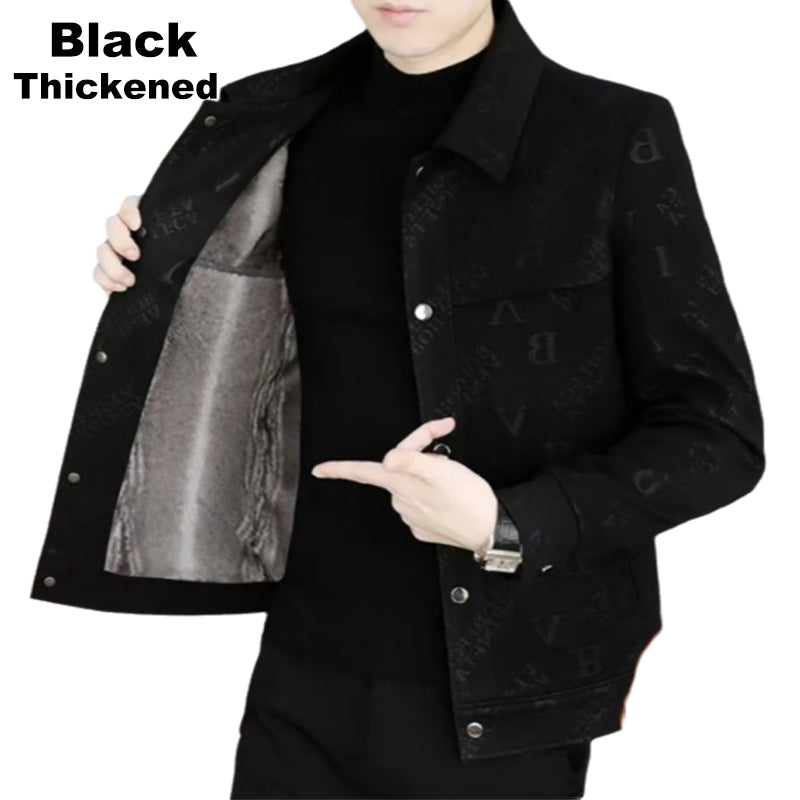 Men's Warm and Comfortable Lapel Jacket