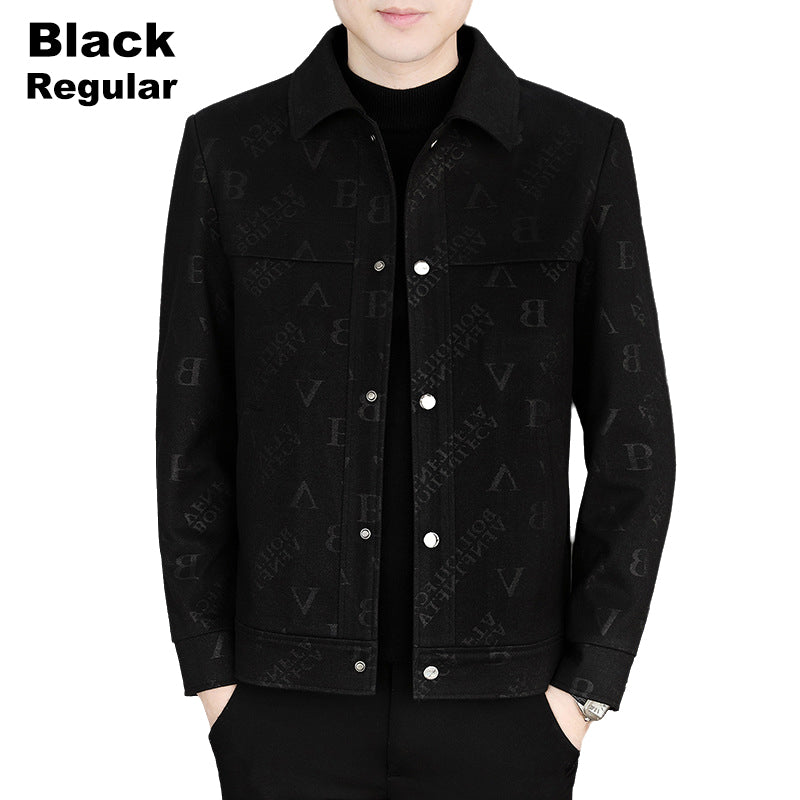 Men's Warm and Comfortable Lapel Jacket