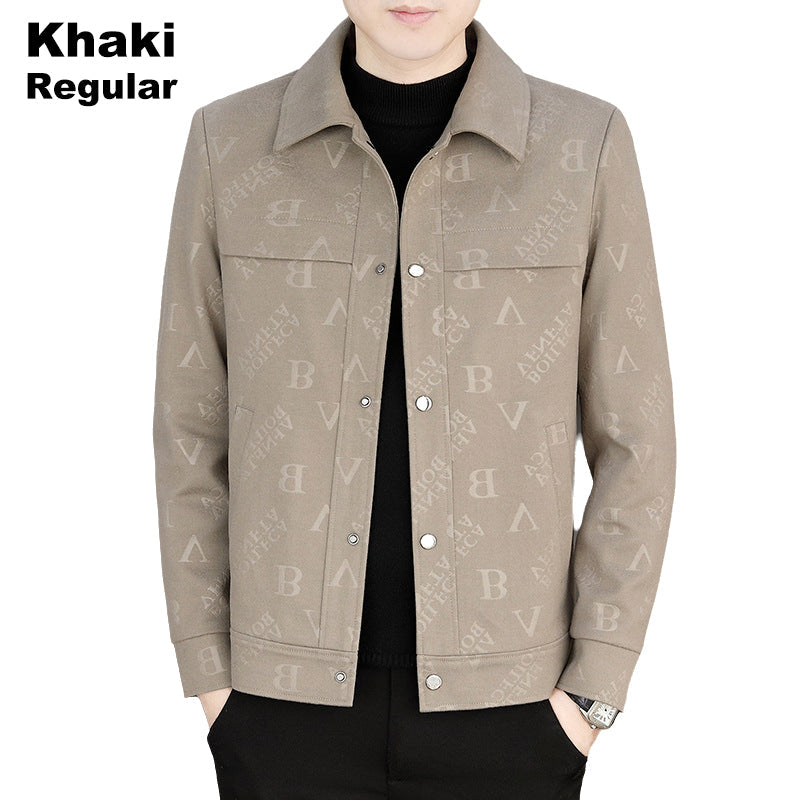 Men's Warm and Comfortable Lapel Jacket