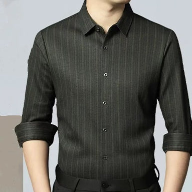 Men's Thermal Warm Button Down Shirt