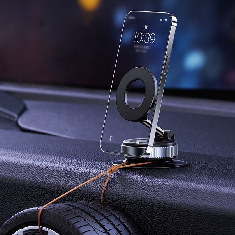 🔥2026 HOT SALE🚗 Foldable Magnetic Mount – Stable Fixing, Compact Design & 360° Rotation 🧲