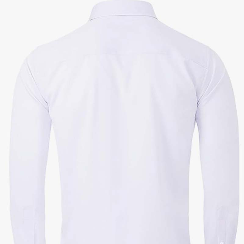 Solid-Color Long-Sleeve Shirt