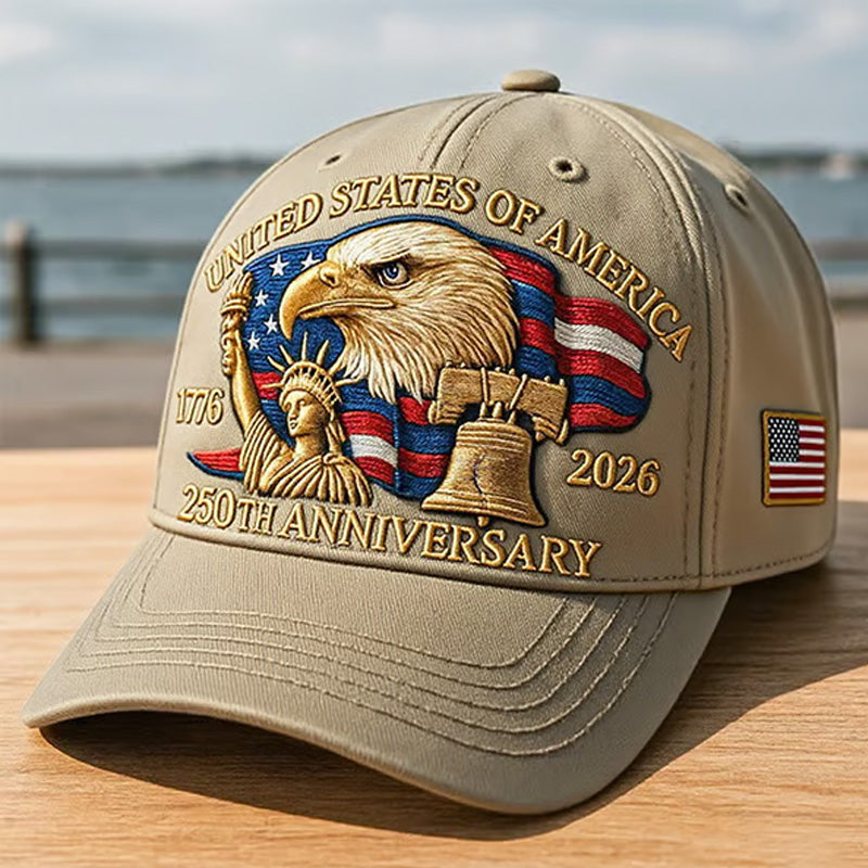 United States 250th Anniversary Baseball Cap
