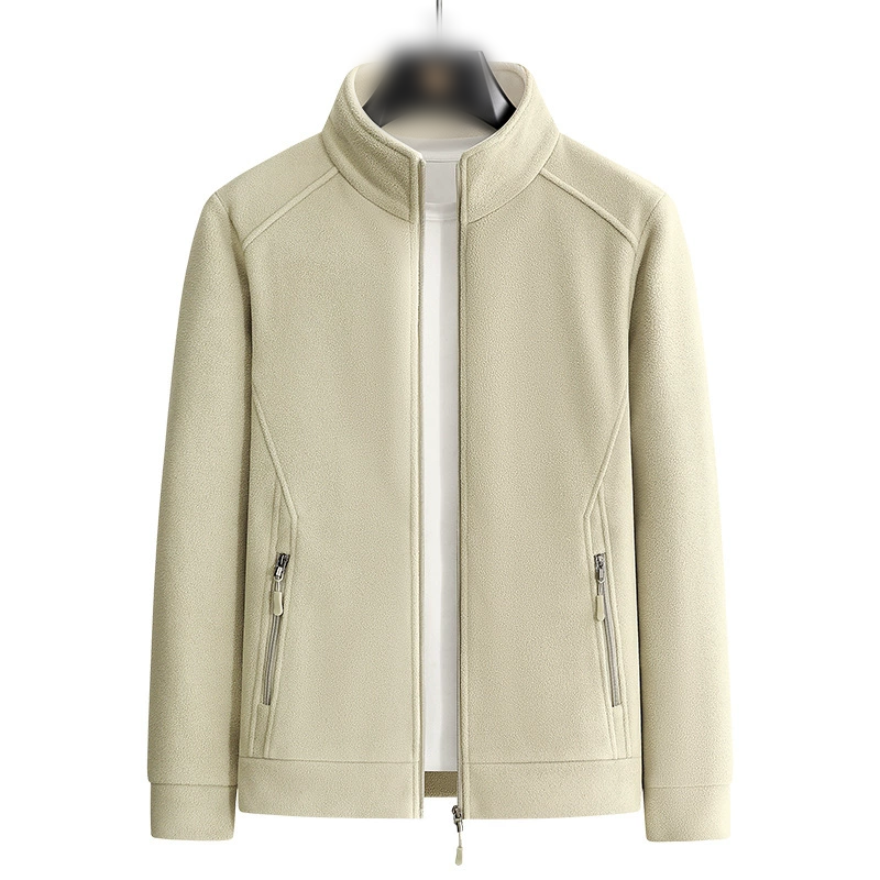 Men's Relaxed-Fit Casual Plush-Lining Jacket