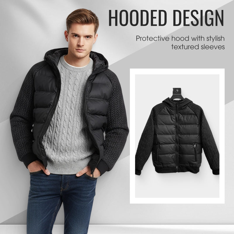 🧥✨Most Comfortable✨Men's Windproof Padded & Hooded Jacket