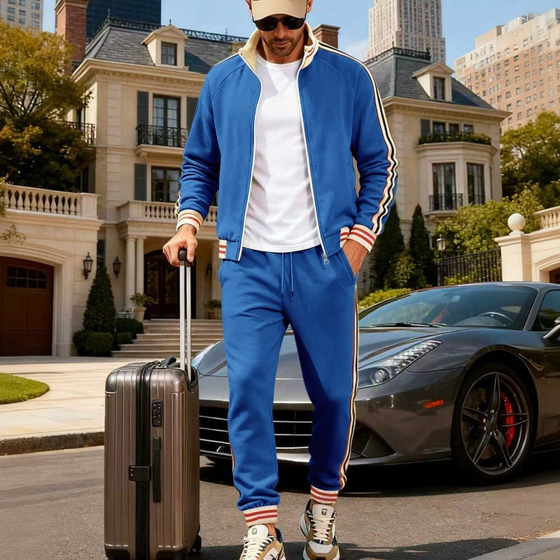 Men’s Casual Full-Zip Tracksuits