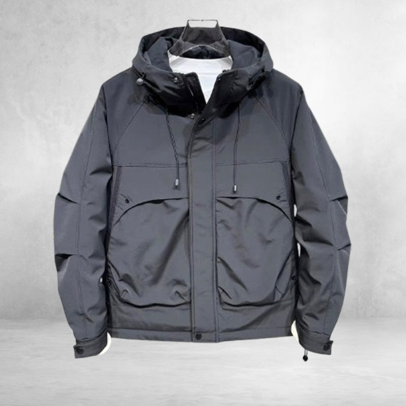 Winter Warm Windproof Hooded Jacket for Men