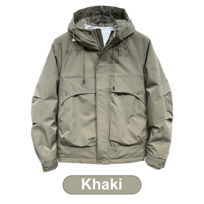 Winter Warm Windproof Hooded Jacket for Men