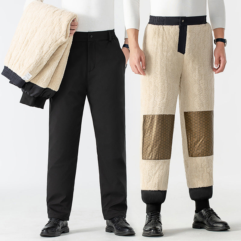 ⏳Limited-time 50% off⏰Men’s Cozy Thermal Pants With Graphene Knee Pads👖