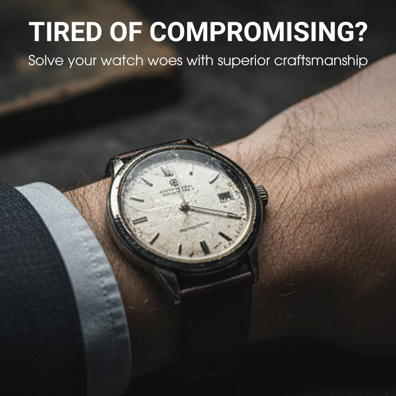 ⏳Time-Limited Special⏰Men's watch with globe motif in maritime style