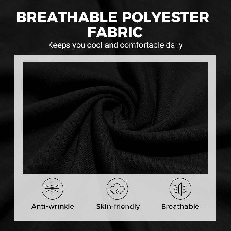 💎 50% OFF! 💎 Men’s Slim Fit Henley Long Sleeve T-Shirt – Breathable, Refined & Perfect for Layering 👔👕