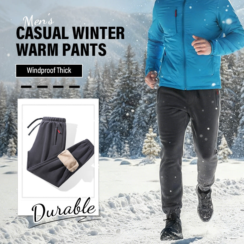Men's Casual Winter Warm Pants