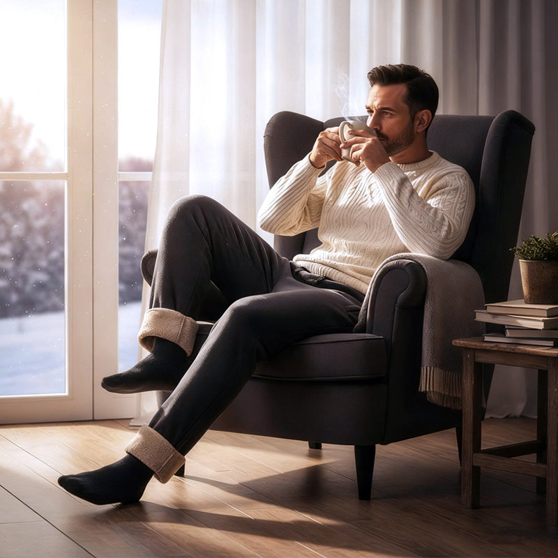 Men's Casual Winter Warm Pants