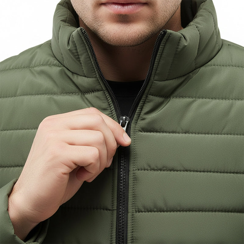 🔥Solid Color Warm Lightweight Cotton Jacket