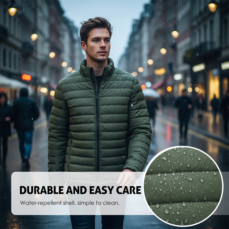 🔥Solid Color Warm Lightweight Cotton Jacket