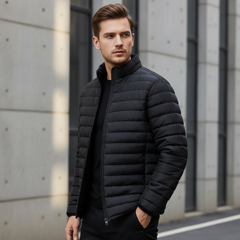 🔥Solid Color Warm Lightweight Cotton Jacket