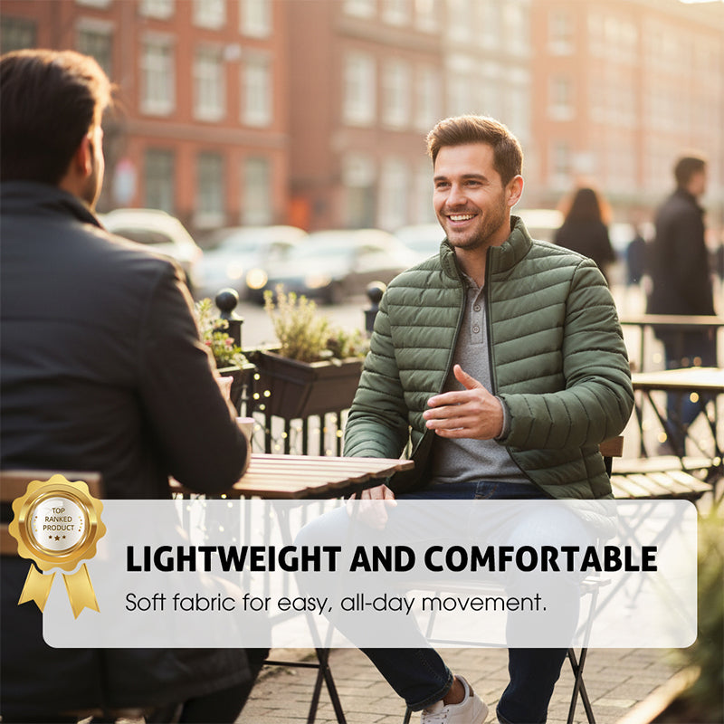 🔥Solid Color Warm Lightweight Cotton Jacket