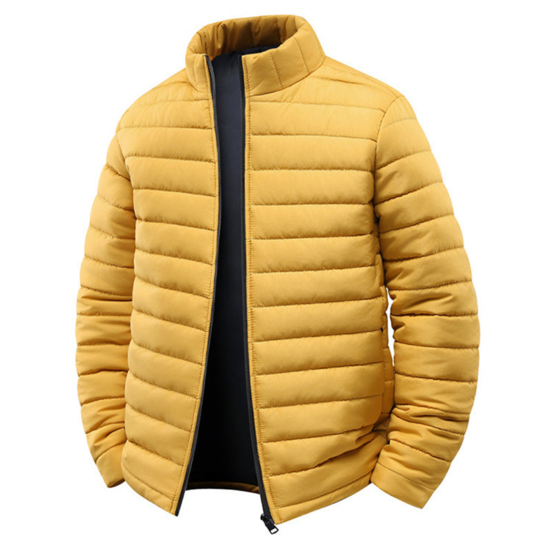 🔥Solid Color Warm Lightweight Cotton Jacket