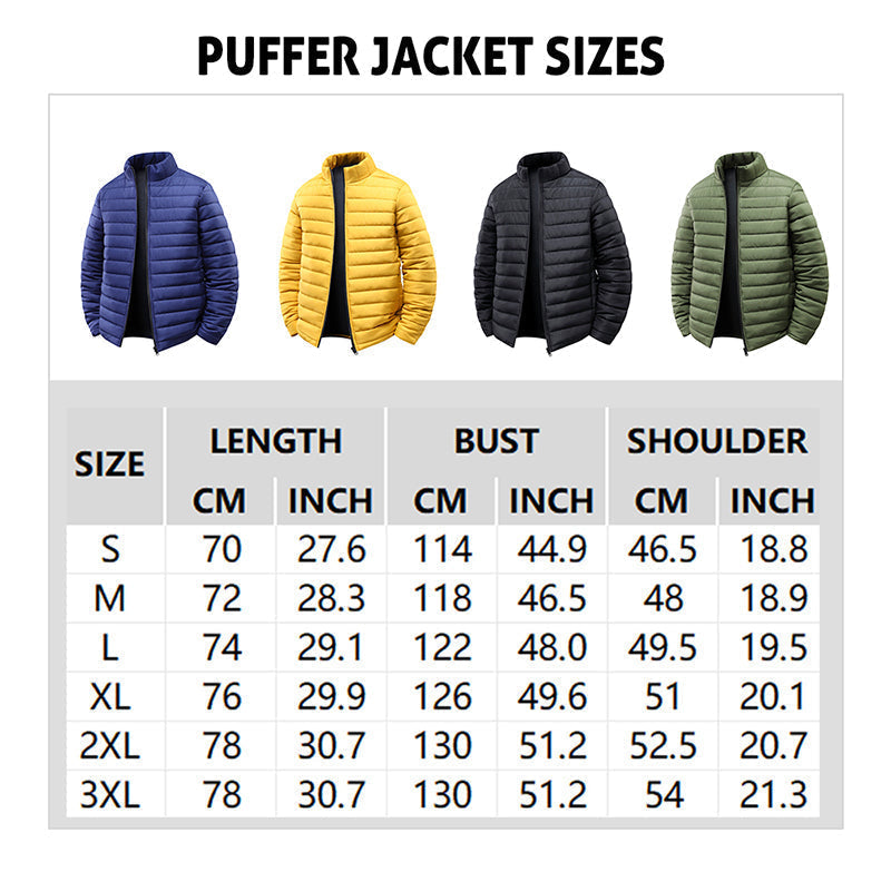 🔥Solid Color Warm Lightweight Cotton Jacket