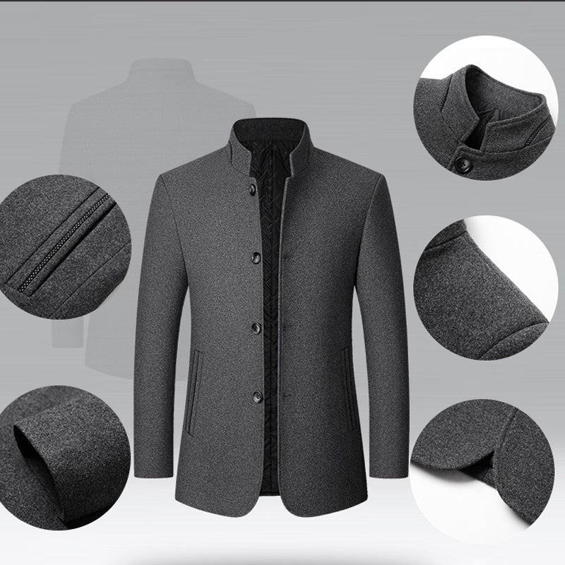 ⏳Limited-time 50% off⏰Men's Classic Stand Collar Jacket🧥
