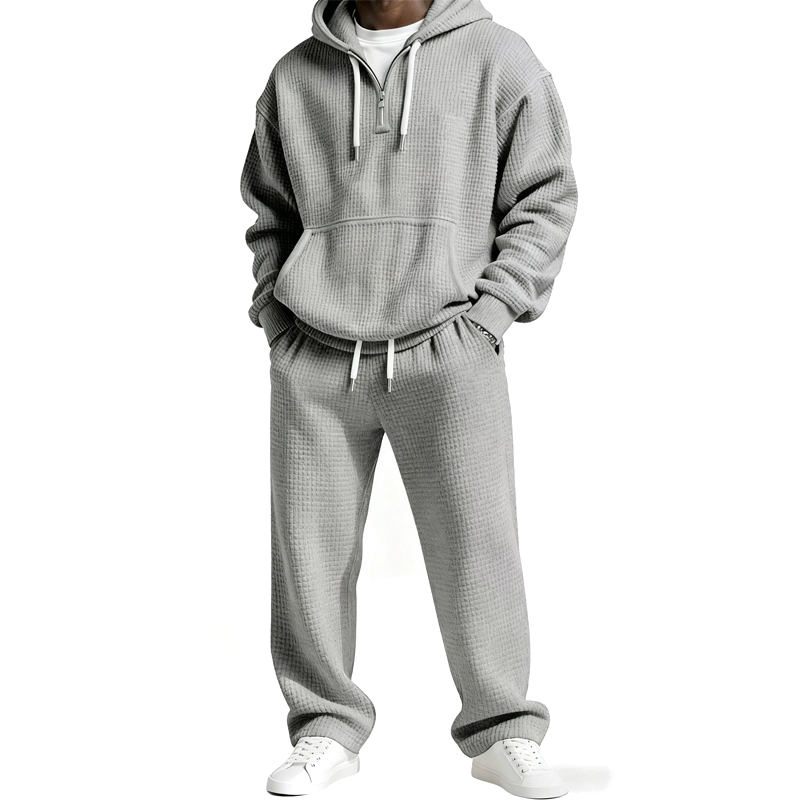 Men's Hooded Pullover & Sweatpants Set