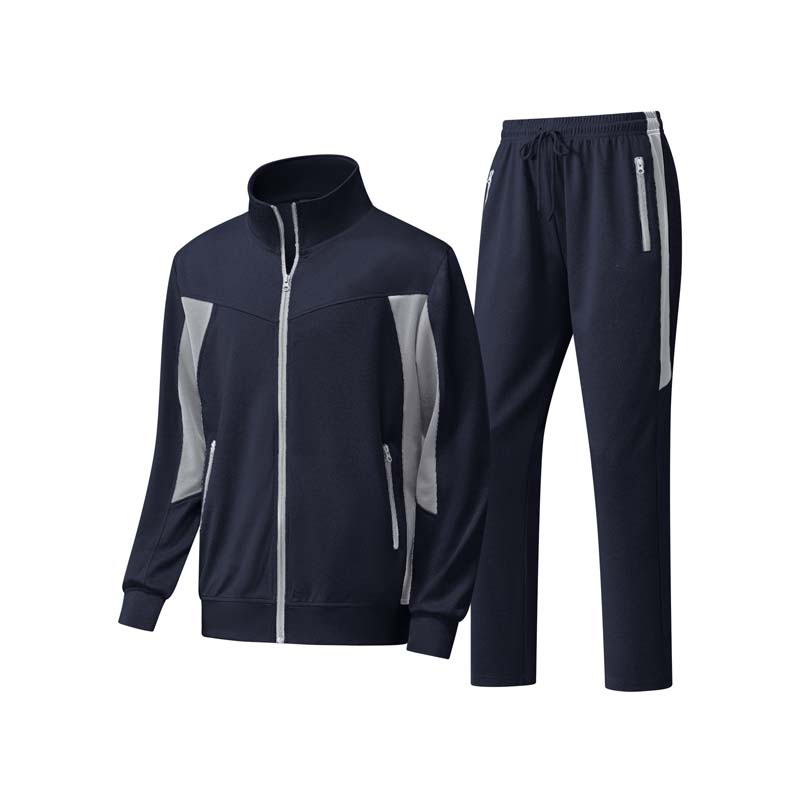 Men's Full-Zip Running Jacket & Pants 2-Piece Set
