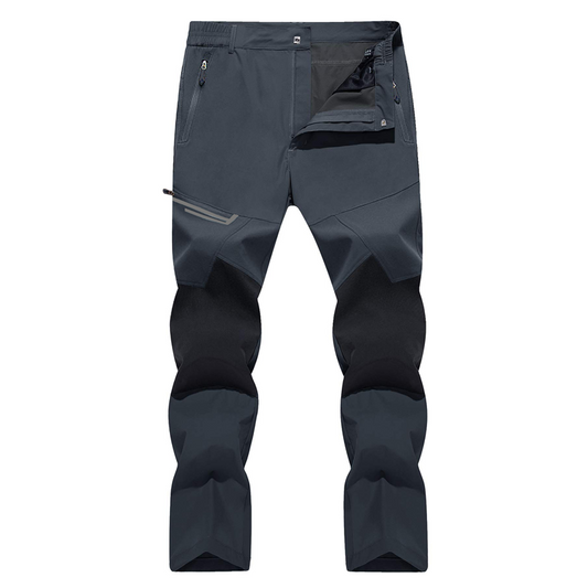 Men's Tactical Hiking Pants with Zipper Pockets