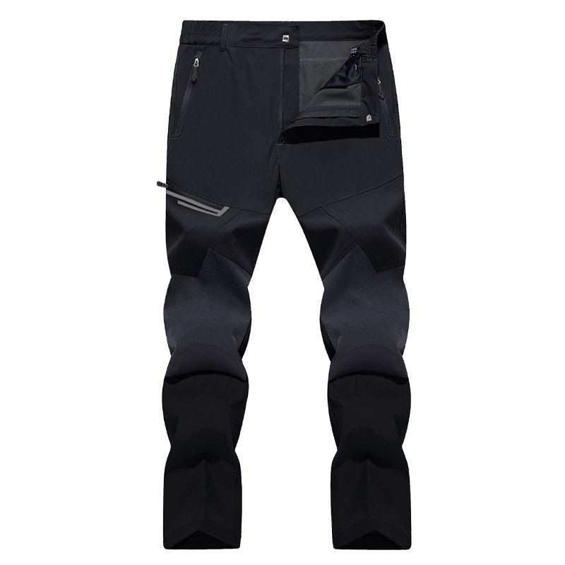 Men's Tactical Hiking Pants with Zipper Pockets