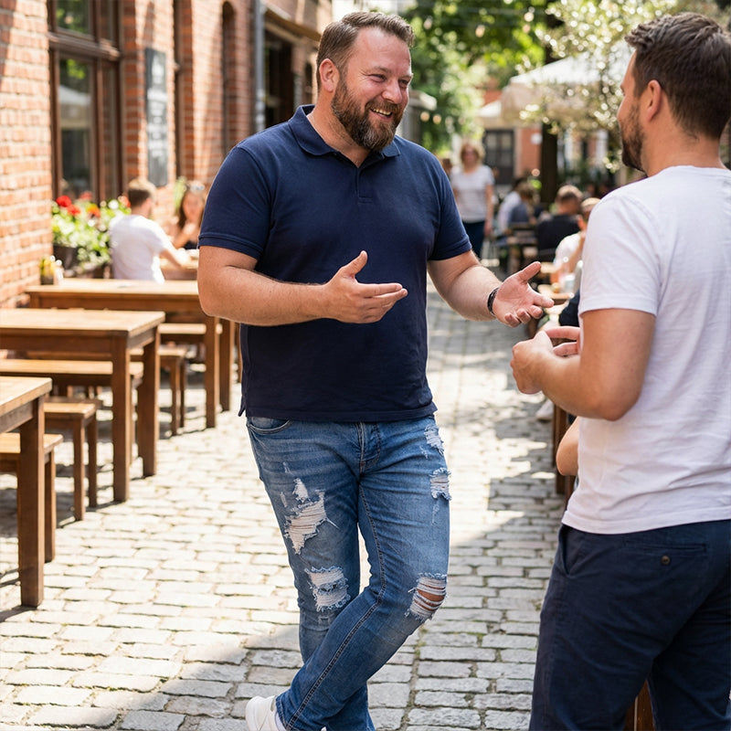 Men's Stylish Ripped Skinny Jeans