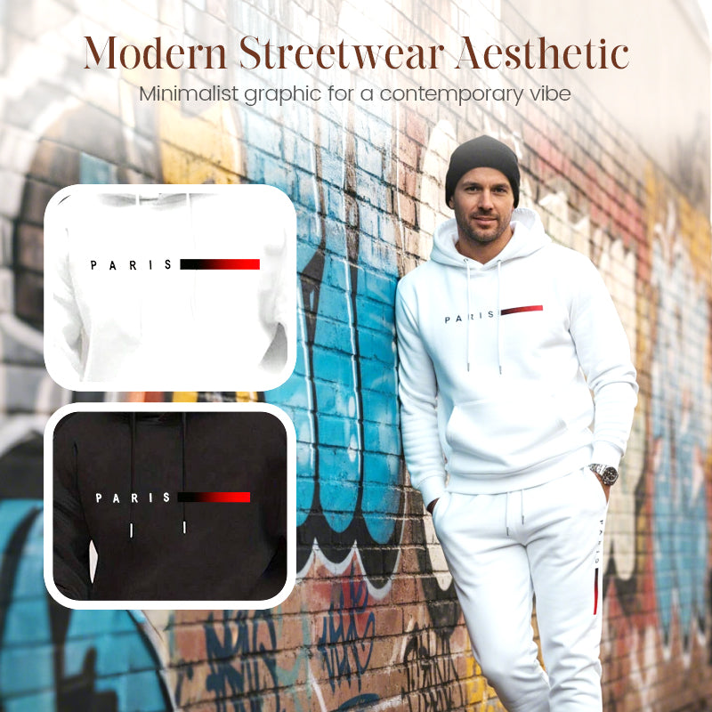 Men's Hooded Tracksuit Set