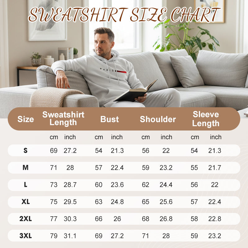 Men's Hooded Tracksuit Set