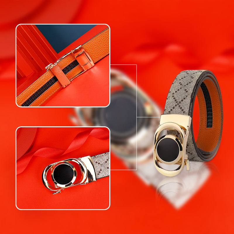 🎁2026 New Arrivals 50% OFF💥Men's Automatic Buckle Leather Belt