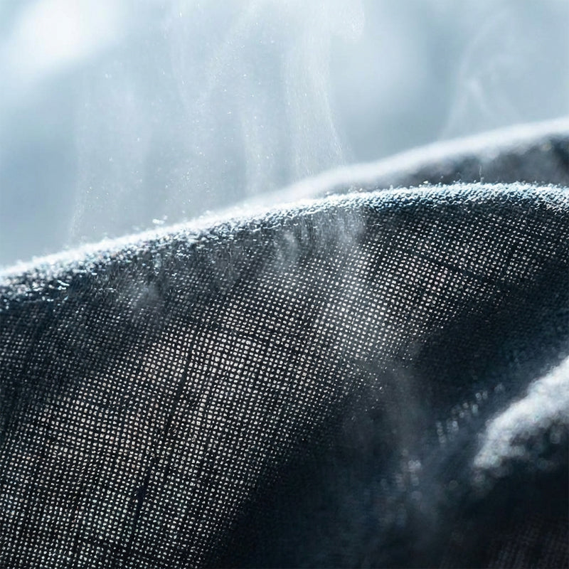 💎 50% OFF! 💎 Men's Casual Solid Color Shirt – Lace-Up Neck, Modern Stand Collar & Breathable Cotton Blend 👔