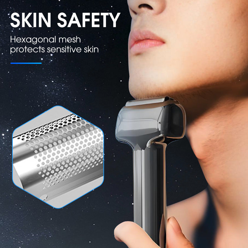 🪒 LIMITED-TIME 50% OFF! ⚡ Men's Rechargeable Foil Electric Shaver – Smooth, Portable, Quiet 🧔