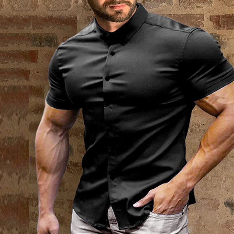 👔✨ Men's Non-Iron Button Up Shirts – Wrinkle-Free, Premium Cotton & Classic Fit 👕