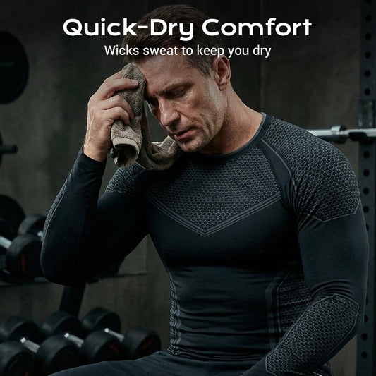 Men's Long Sleeve Workout T-Shirt