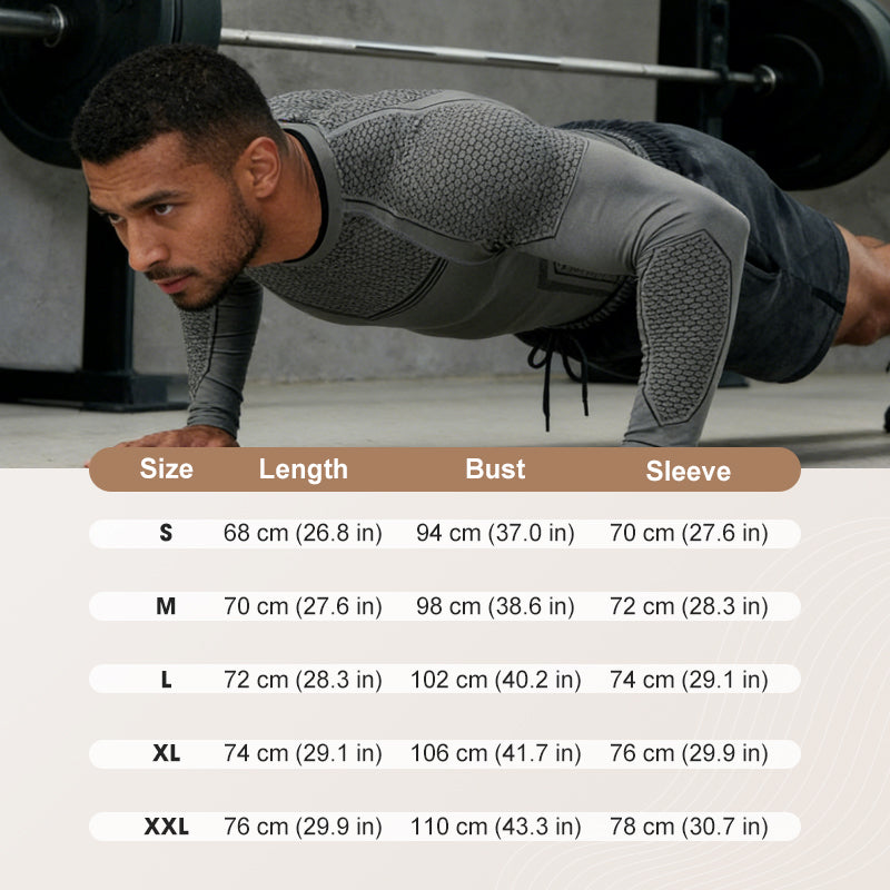 Men's Long Sleeve Workout T-Shirt