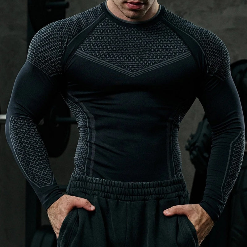 Men's Long Sleeve Workout T-Shirt