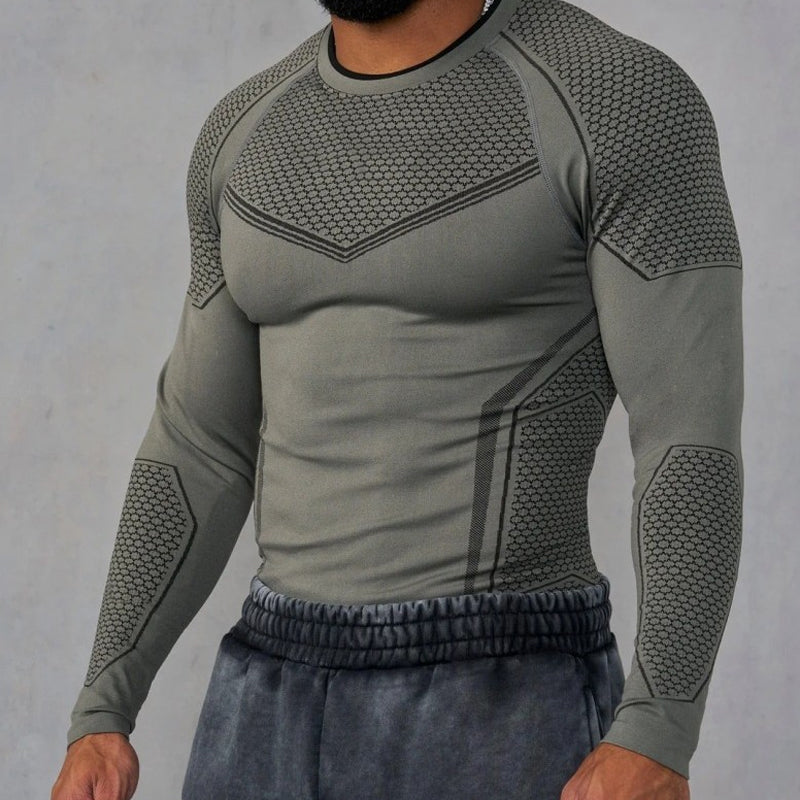 Men's Long Sleeve Workout T-Shirt