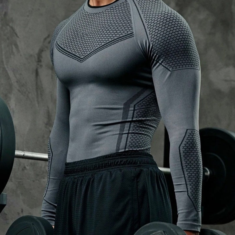 Men's Long Sleeve Workout T-Shirt