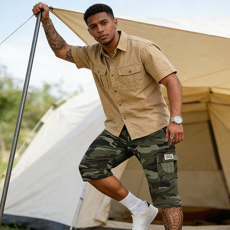 🎁New arrival 50% OFF💥Summer Cargo Shorts for Men – Lightweight, Breathable & Ultra Comfortable ☀️🌬️